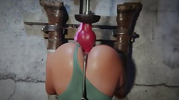 Dildo Hunger Beautiful House Wife Fucked By Fucking Machine